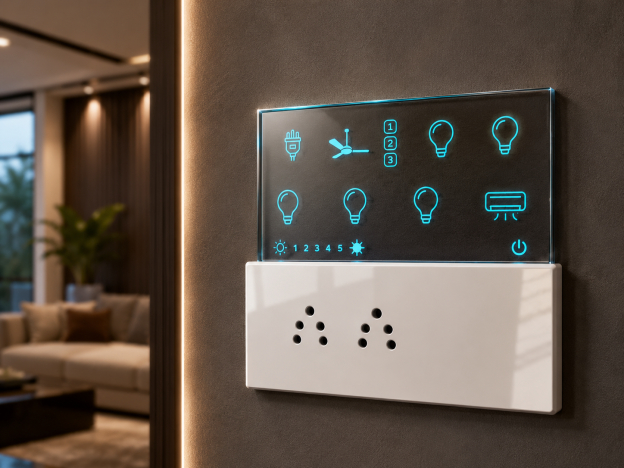 NoColour One Touch smart switchboard product view